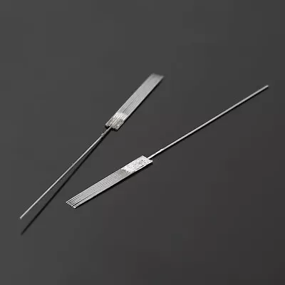 £7.33 • Buy 100Pcs Permanent Body Art Makeup Machine Pen Needles 7F For Eyebrow Body Tattoo