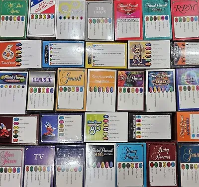 100 Trivial Pursuit Cards - You Pick The Edition! Genus And More! • $1.75