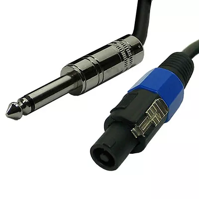 25FT Foot Pro Audio 1/4to Speakon Compatible Speaker Cable 16ga DJ PA Sound Cord • $12.90