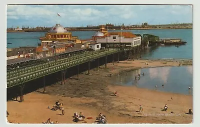£1 • Buy Salmon Colour Postcard, The Pier, New Brighton