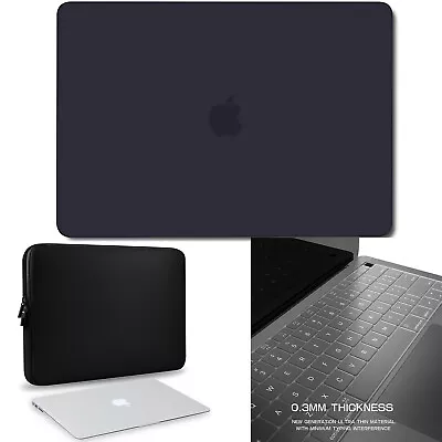 For 2018 Macbook Air 13 Inch Case+Keyboard Cover Soft-Touch Matte Frosted Cover • $21.84