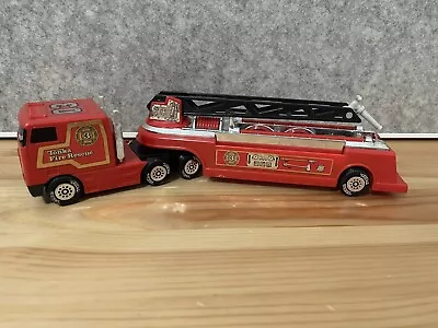 Plastic Tonka Fire Rescue Truck - 2 Piece - Played Condition - Free Shipping • $29.95