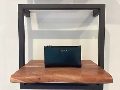 Stunning Kate Spade Metallic Green Purse Excellent Condition • £22.50