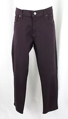 J. Brand Men's Plum Purple Low Rise 5 Pocket Tyler Slim Fit Jeans Size 33 • $59