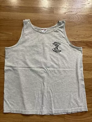 Vintage 90s Hawaiian Legends  Logo Tank Top Mens XL Tee-Jays Single Stitch Surf • $19.95