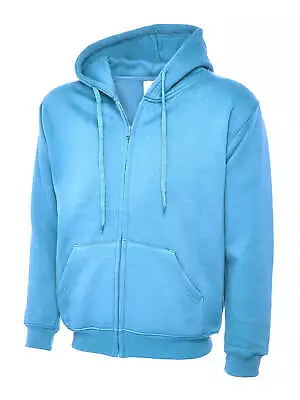 Uneek Clothing UC504s Classic Full Zip Hooded Sweatshirt • £19.92