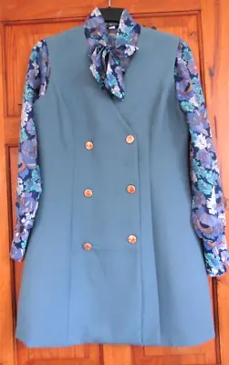 £20.99 • Buy Mod / 60s Pinafore Dress Size 14 ( ZG1)