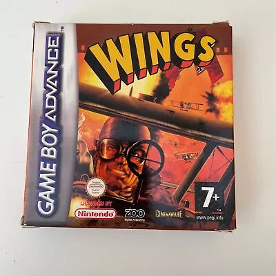 Wings  - Game Boy Advance GBA - Boxed Complete In Box CiB • £34.99