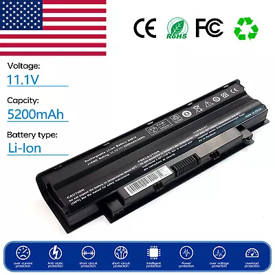 Battery For Dell Inspiron 15R5010-D430 N4010D-430 4T7JN9T48V N5010D-520 • $25.98