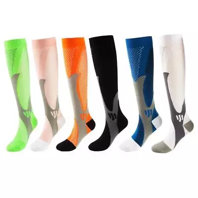 5 Pairs Compression Socks Stockings 20-30mmHg Support Miracle Calf Leg Sport USA • $18.95