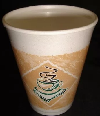 £19.48 • Buy 100 X Drinking Cup 10oz (Printed Cafe G) Foam / Polystyrene CATERING (0821/10) 