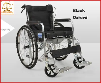  Foldable Potty Wheelchair Elderly And Disabled HWH204300 • $146.89