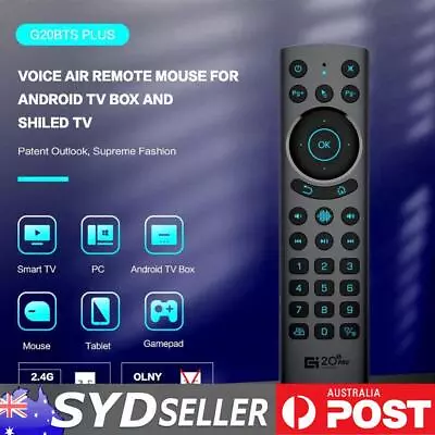 G20BTS PLUS Smart Voice Remote Control 2.4G RF Wireless For Android TV Box • $23.40