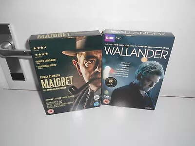 Maigret 2-Dvd Box Set + Wallander 4-Disc Box Set • £16.99