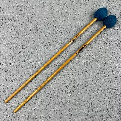 Innovative Percussion IP240 Marimba Mallets | Soloist Series Blue Medium Birch • $24.99