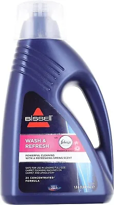 BISSELL Wash & Refresh Febreze Carpet Cleaner Shampoo | Concentrated 2x Formula • £15.30