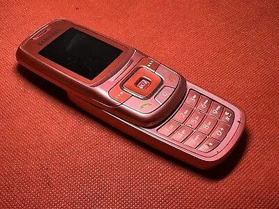 Samsung C300 Red (Unlocked) Mobile Phone • £36.79