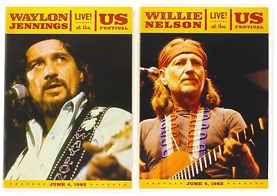 Live At The Us Festival 1983 (DVD) Hank Williams Jr. Willie Nelson Jessi Colter • $18.09