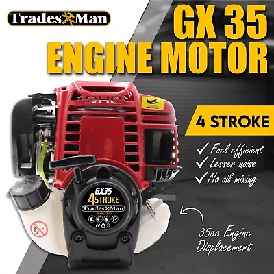 140F Honda GX35 Type 1.8hp Gasoline Engine Motor 4-stroke Water Pump Brushcutter • $135