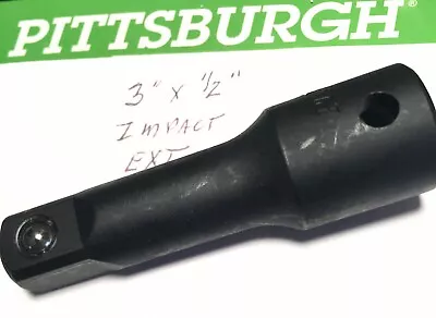 Pittsburgh  1/2  Drive X 3 In  Impact Socket Extension Free USA Shipping • $9.96