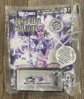 Indigo-1 Eaglemoss Lead Figure W/ Magazine #7 DC Comics White Lantern Sinestro • $15