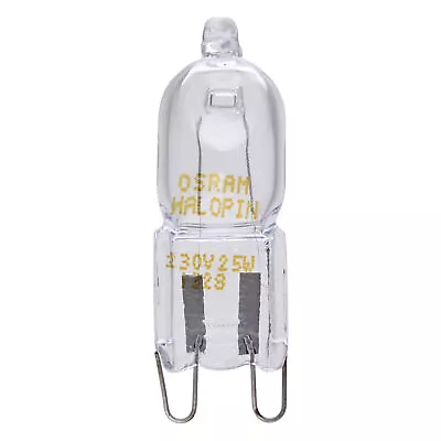 £5.25 • Buy OSRAM Oven Halopin 25w G9 Halogen Capsule Light Bulb For Cooker And Microwave