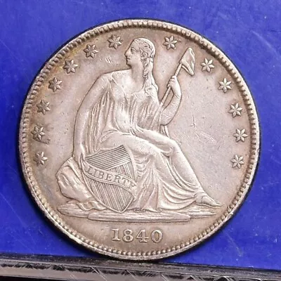 1840-O Liberty Seated Half Dollar - XF (#53753-L) • $372