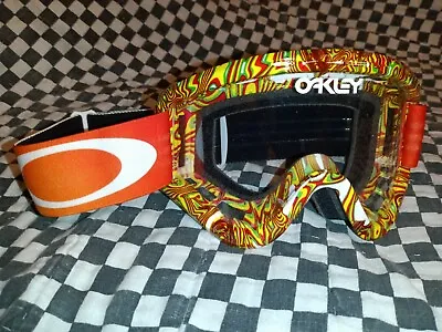 NOS  Oakley Pro  Grenade   Goggles Mxama Motocross Helmet Visor Vintage  • $119