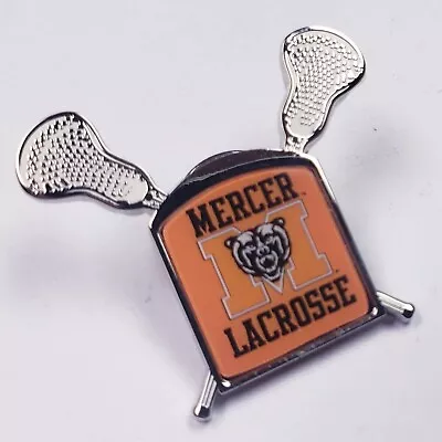 Mercer University Bears Lacrosse Lapel Pin NCAA Men's Women's Macon GA MINT • $19.97