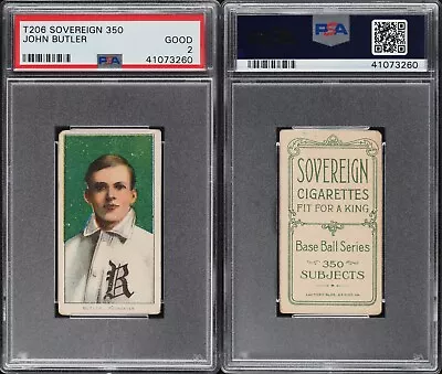 1909-11 T206 John Butler Rochester PSA 2 **Sovereign 350*** • $79.99