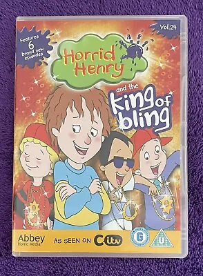 Horrid Henry And The King Of Bling Animation (2014) DVD FREE UK P&P • £2.99