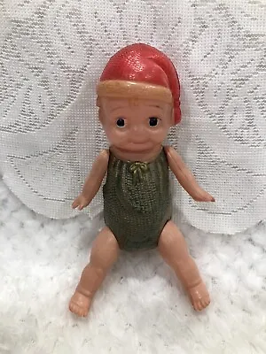 Vintage Celluloid Doll Molded Made In Japan 6” • $45