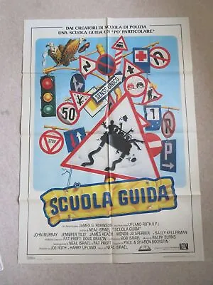 Moving Violations Italian 2 Foglio Poster John Murray Jennifer Tilly 1985 • $19.88