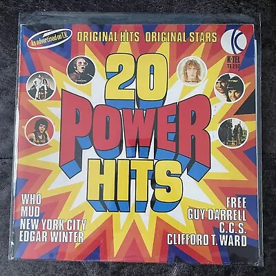 1973 K-Tel 20 Power Hits Original 12  Vinyl LP Record Various Artists USA • £3.99