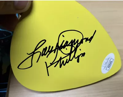 Lou Diamond Phillips Signed Oversized Guitar Pick JSA Coa La Bamba • $99.99