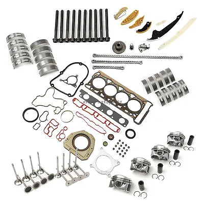 Engine Rebuild Kit Piston 23MM +0.5 Mm For VW Audi EA888 MK2 1.8T 06H107065CP • $557.28