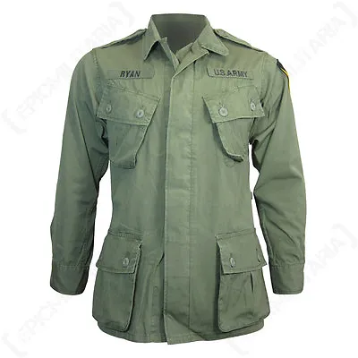 US Olive Green Tropical Jungle Jacket - Vietnam American Coat Shirt Repro New • $79.95