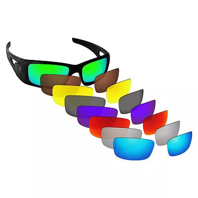 Hawkry Polarized Replacement Lenses For-Oakley Crankcase OO9165 - Mutiple • £10.78