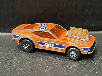 MUSTANG PISTON POPPER ORANGE SUNKIST 1973 Matchbox Rolamatics Car • $12.99