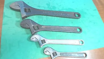 Vintage-Adjustable Wrench Lot-THORSEN 15 -CRESCENT 12 -SUPERADJUSTABL 10 - 8  • $43.20