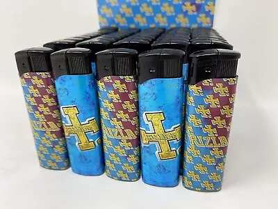 £10.99 • Buy 50 X Electronic Refillable Lighters Adjustable Flame Gas Lighter