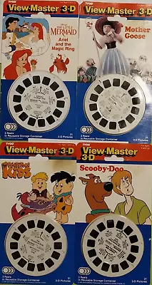 View-Master Reels MOTHER GOOSE/ SCOOBY/ FLINTSTONE KIDS/ LITTLE MERMAID    (NEW) • $40.50