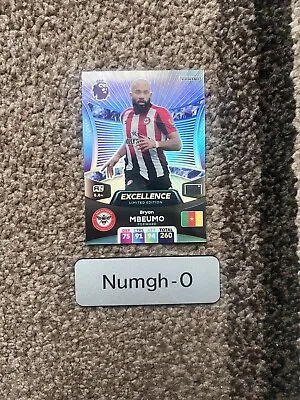 Panini Adrenalyn Xl Premier League 2023/24 Bryan Mbeumo Excellence Limited • £10.95