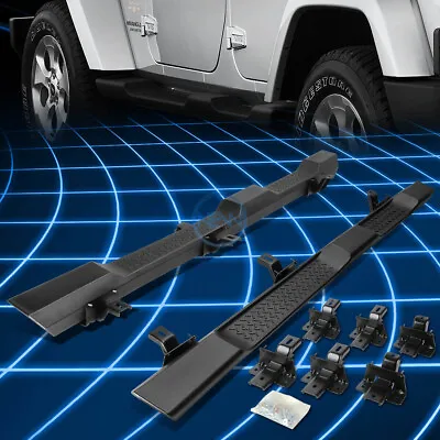 For 07-18 Jeep Wrangler JK 4-Door 5.5  Heavy Duty Step Nerf Bar Running Boards • $182.88