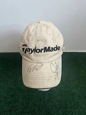 Vijay Singh Rickie Fowler Autographed Hat Taylormade PGA Tour Golf • $39.95