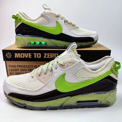 Nike Air Max 90 Terrascape Men's US 14 Green Lime Black White Retro Sport Mesh • $129.05