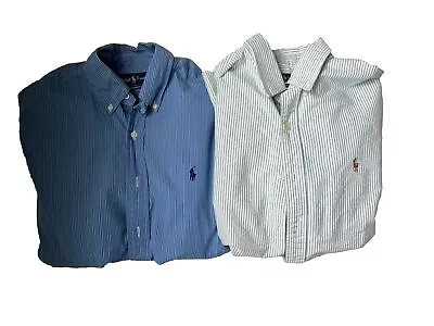 Ralph Lauren Dress Shirts Men’s L (lot Of 2) • $25