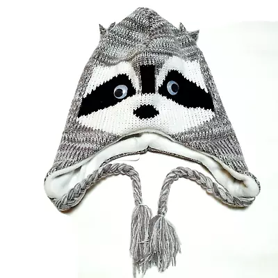 $7.99 • Buy Husky Aviator Pilot Party Halloween Costume Animal Knit Hat S