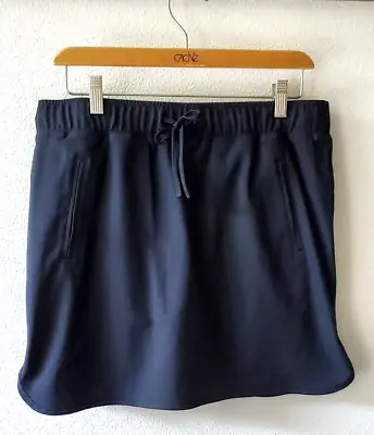 Made For Life Skort Quick Dri Pockets Medium M Active Wear Black Skirt • $10