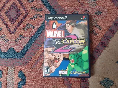 PLAYSTATION 2 Marvel VS Capcom 2 CIB BEAUTIFUL SHAPE! (PlayStation 2 PS2) • $219.95